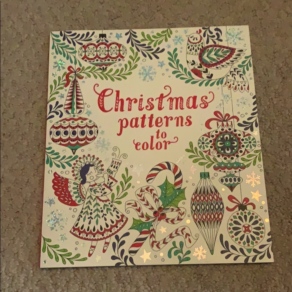 Usborne Christmas patterns🎄 coloring book 🖍